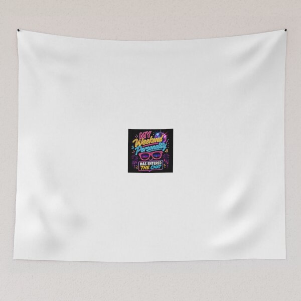 Item preview, My Weekend Personality Design  designed and sold by TheGiggleGrid.