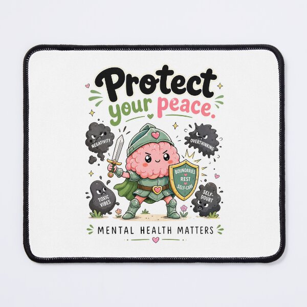 Item preview, Protect Your Peace | Mental Health designed and sold by merchxwear.