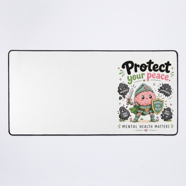 Item preview, Protect Your Peace | Mental Health designed and sold by merchxwear.