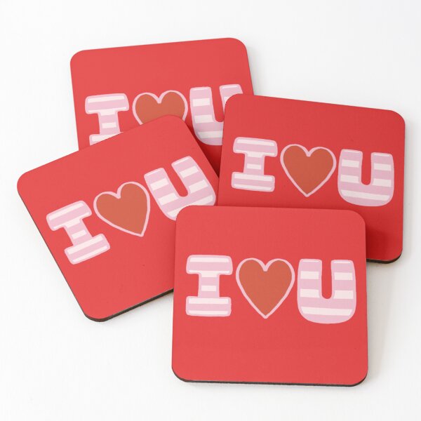 Item preview, I heart you sticker designed and sold by Navitaloves.