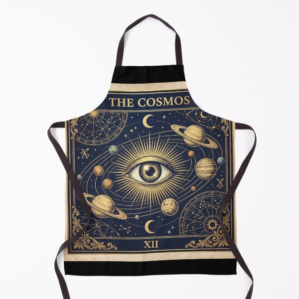 Item preview, Mystical Gold Foil The Cosmos Tarot Card Eye designed and sold by ryanguas.