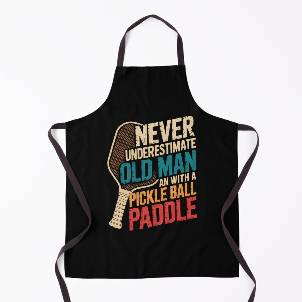 Item preview, Never Underestimate an Old Man with A Pickleball Paddle designed and sold by TrinaEspinoza.