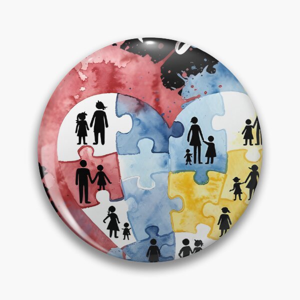 Item preview, United By Love Family Heart Design designed and sold by Ekracreatives.