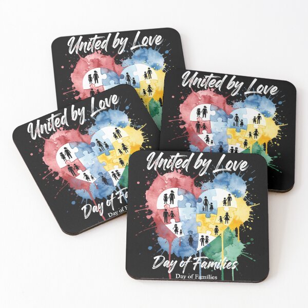 Item preview, United By Love Family Heart Design designed and sold by Ekracreatives.