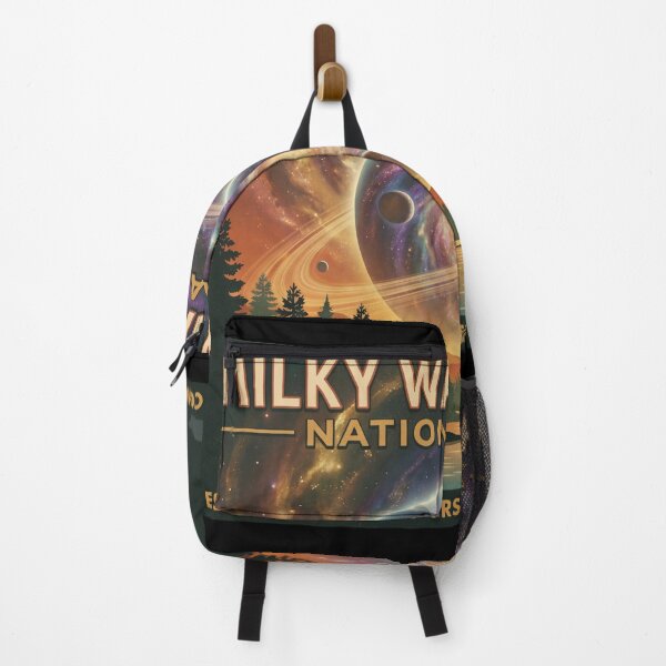 Item preview, Vintage Travel Poster Milky Way National Park designed and sold by ryanguas.