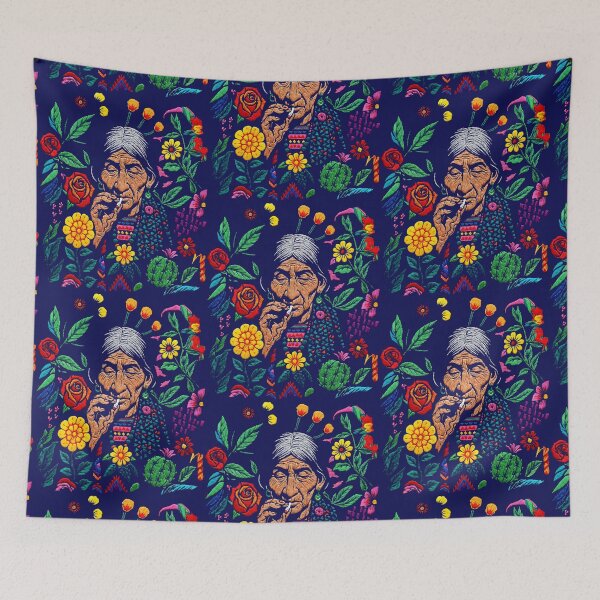 Item preview, María Sabina – Mexican Embroidery designed and sold by SAUHER.