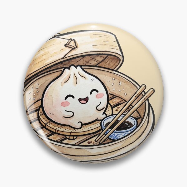 Item preview, Kawaii Dumpling Steamer Cozy Food Art designed and sold by POSTEPIC.