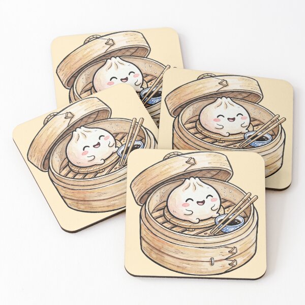 Item preview, Kawaii Dumpling Steamer Cozy Food Art designed and sold by POSTEPIC.