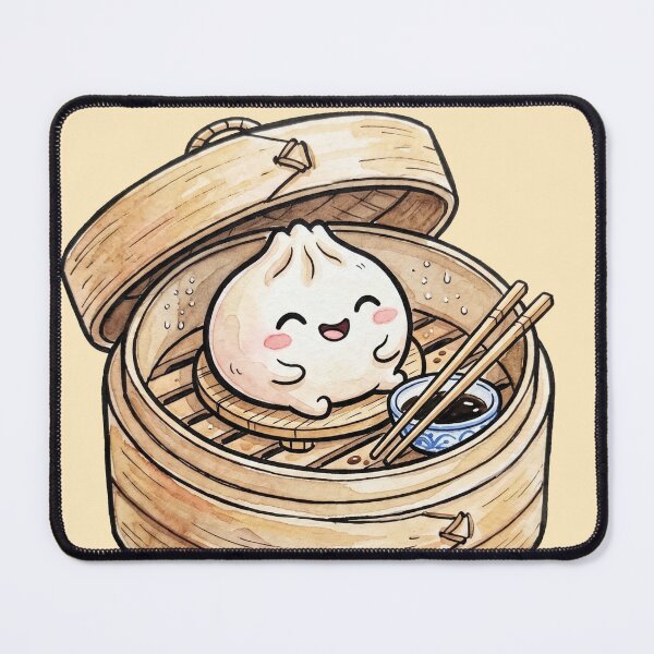 Item preview, Kawaii Dumpling Steamer Cozy Food Art designed and sold by POSTEPIC.