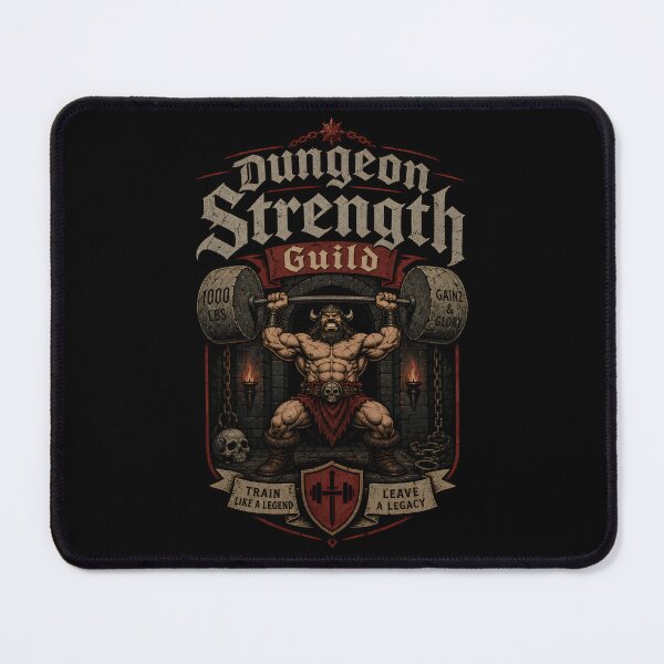 Item preview, Dungeon Strength Guild designed and sold by CreativePrints3.