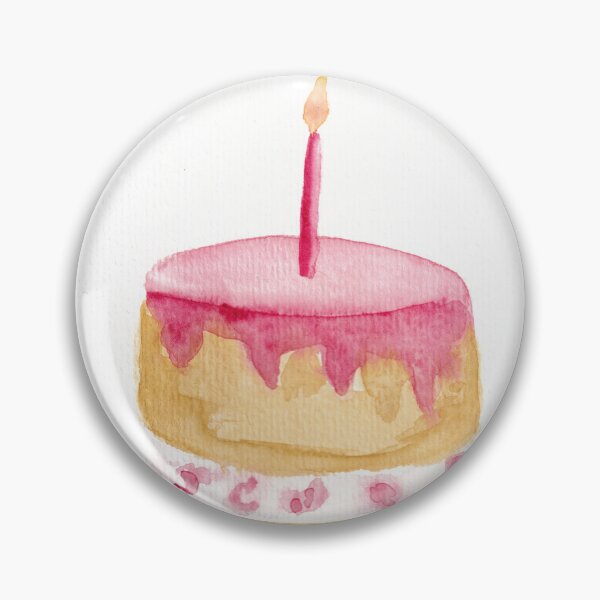 Item preview, Cake for One designed and sold by Kirsten Robinson Art.