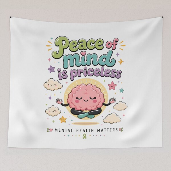 Item preview, Peace Of Mind Is Priceless | Mental Health designed and sold by merchxwear.