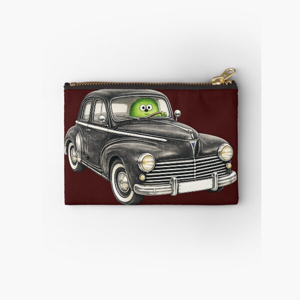 Item preview, Peugeot 203 Inspired Vintage Car with Thingling Driver designed and sold by TheThinglings.