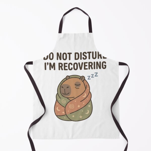 Item preview, Funny Capybara Do Not Disturb I'm Recovering T-Shirt – Cozy Meme designed and sold by DIRTYSKETCHH.