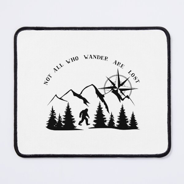 Item preview, Not All Who Wander Are Lost designed and sold by MagnoliaLake.