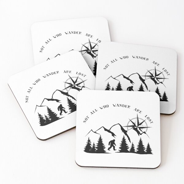 Item preview, Not All Who Wander Are Lost designed and sold by MagnoliaLake.