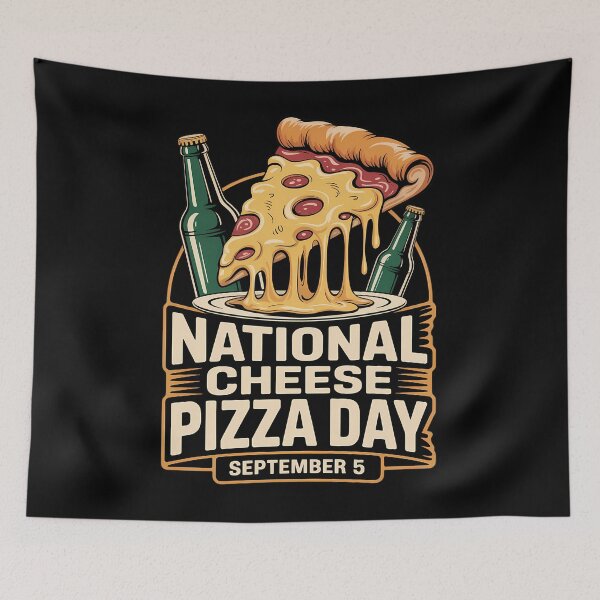 Item preview, National Cheese Pizza Day September Italian Foodie designed and sold by TrinaEspinoza.