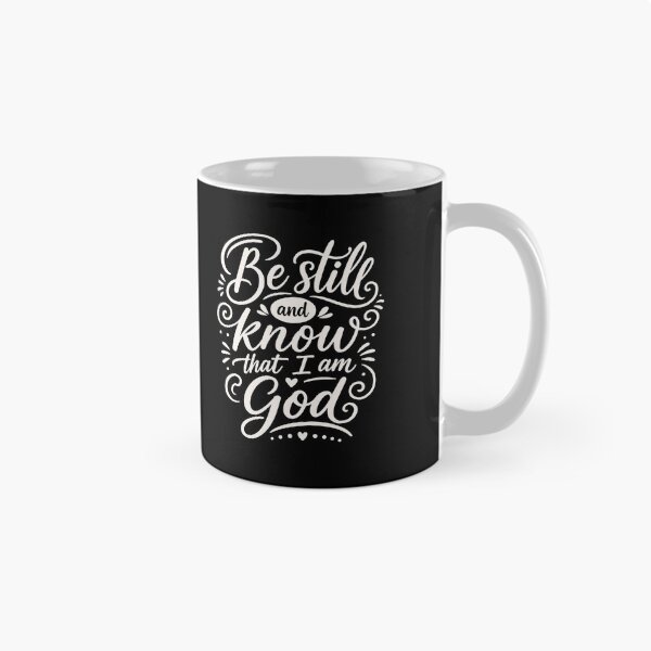 Item preview, Be Still and Know – Faith Over Anxiety Christian Quote designed and sold by Verse & Vibes.