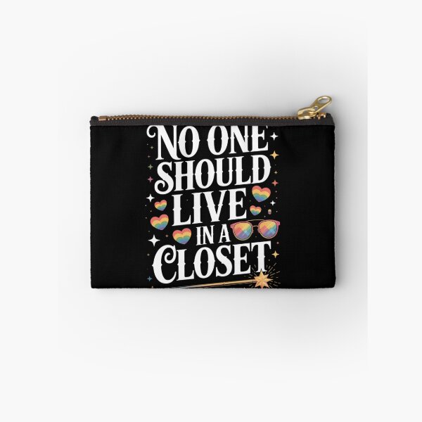 Item preview, No One Should Live in A Closet LGBT Gay Pride  designed and sold by TrinaEspinoza.