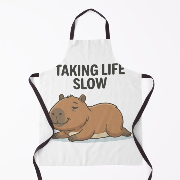Item preview, Funny Capybara Taking Life Slow T-Shirt – Relaxed Meme Design designed and sold by DIRTYSKETCHH.