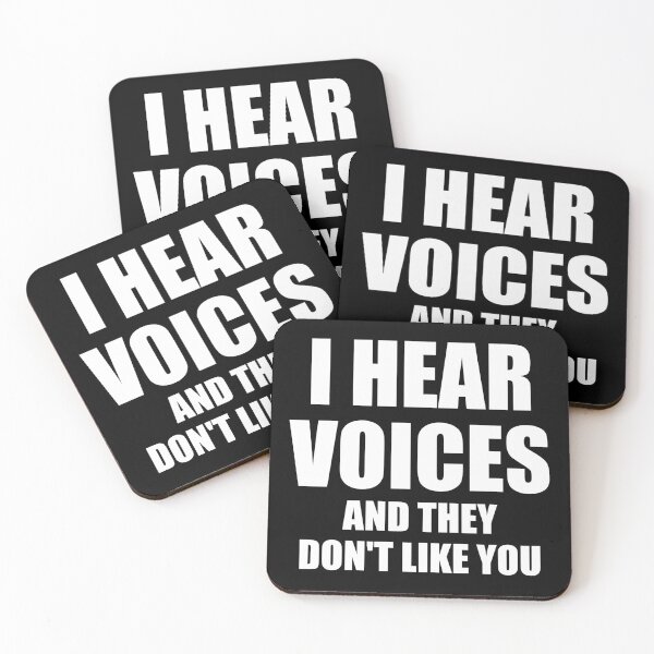 Item preview, I Hear Voices And They Don't Like You designed and sold by riczyeleanor.