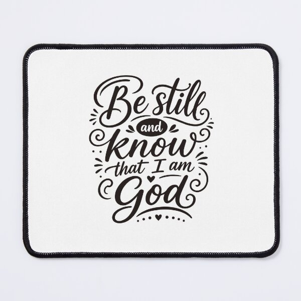 Item preview, Be Still and Know – Christian Quote designed and sold by Verse & Vibes.