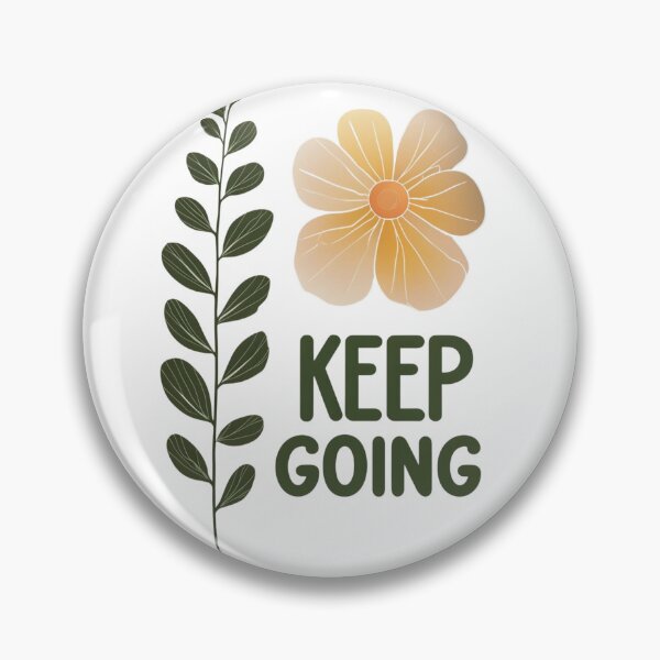 Item preview, Keep going - motivational quote designed and sold by GUNAPRIYAA.