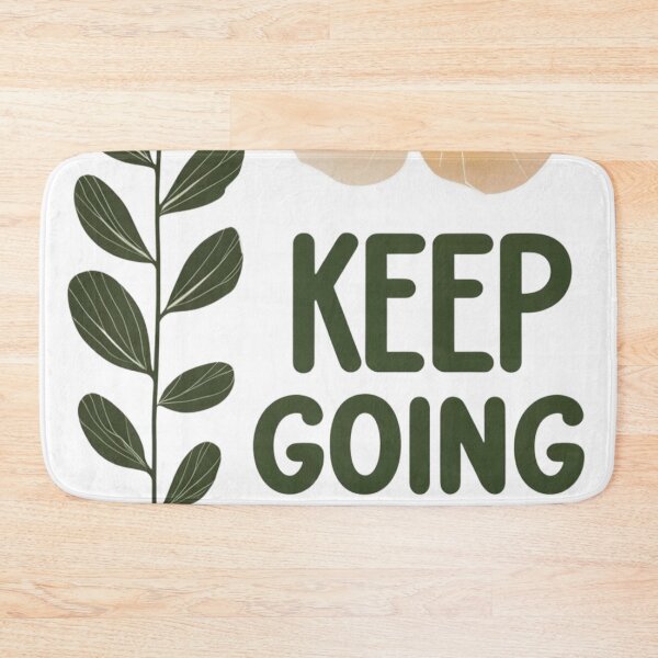 Item preview, Keep going - motivational quote designed and sold by GUNAPRIYAA.