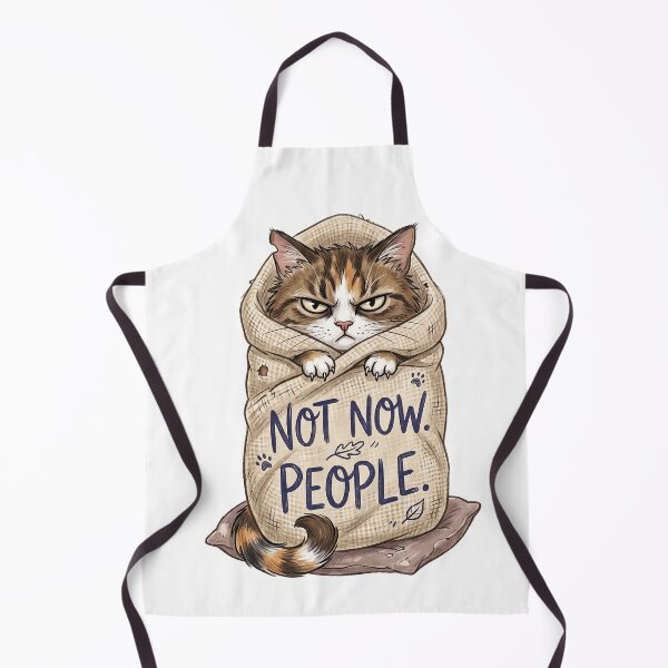 Item preview, Not Now People Grumpy Cat Funny Introvert Gift designed and sold by CrystalMineArts.