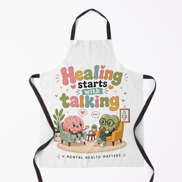 Item preview, Healing Starts With Talking | Mental Health designed and sold by merchxwear.
