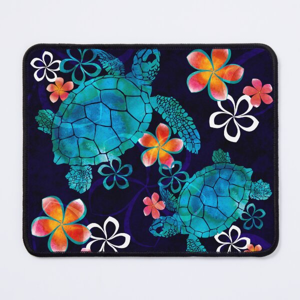 Item preview, Sea Turtle with Flowers designed and sold by K. Reinholds Design.