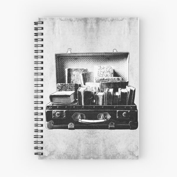 Item preview, Book Hoarder Vintage Suitcase Packed With Books designed and sold by Ghoul Enterprises.