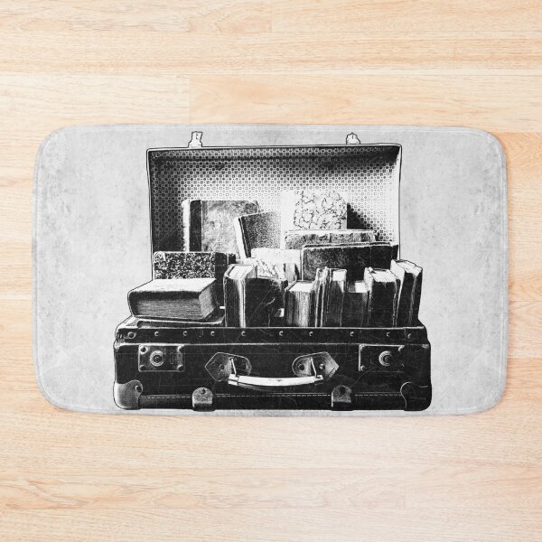 Item preview, Book Hoarder Vintage Suitcase Packed With Books designed and sold by Ghoul Enterprises.