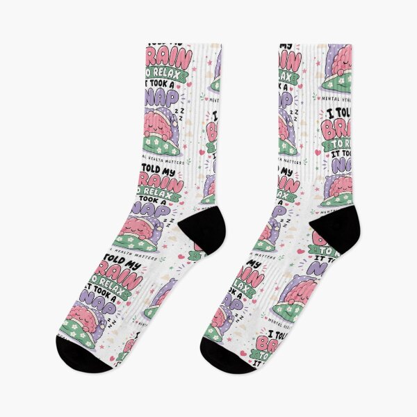 Item preview, I Told My Brain To Relax, It Took A Nap | Mental Health designed and sold by merchxwear.