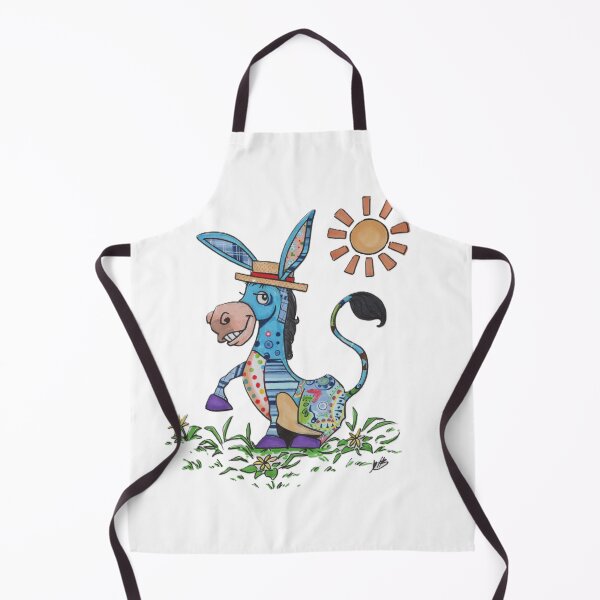 Item preview, Mexican Donkey in Flowers and under the sun designed and sold by HBOriginalsArt.