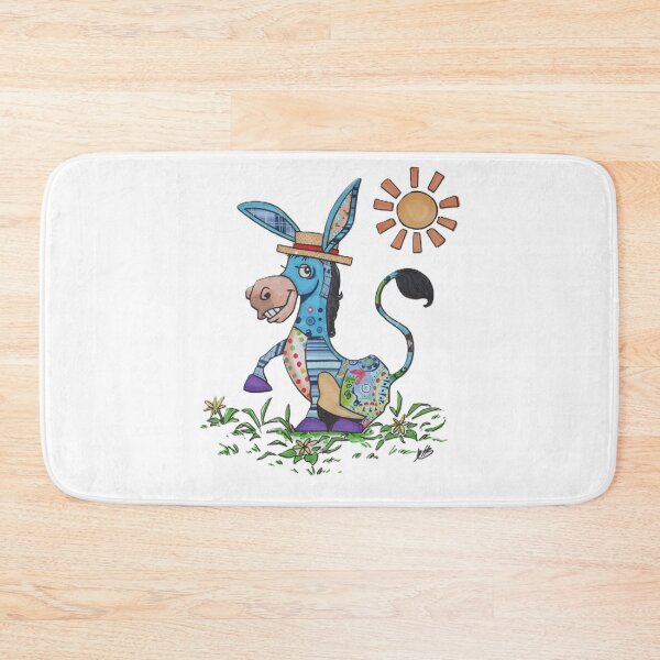 Item preview, Mexican Donkey in Flowers and under the sun designed and sold by HBOriginalsArt.