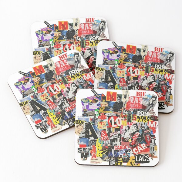 Item preview, Chaotic Magazine Cutout Collage Art Ransom Note Style designed and sold by SholoStudio.