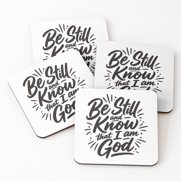 Item preview, Be Still and Know – Psalm 46:10 Christian  designed and sold by Verse & Vibes.