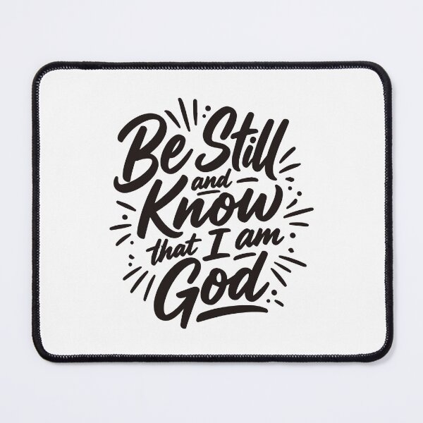 Item preview, Be Still and Know – Psalm 46:10 Christian designed and sold by Verse & Vibes.