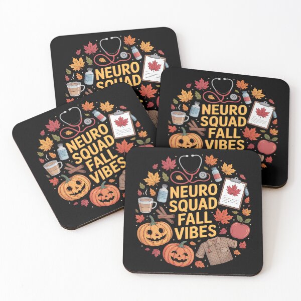 Item preview, Neuro Squad Fall Vibes Neurology Crew Autumn Halloween Bow designed and sold by TrinaEspinoza.