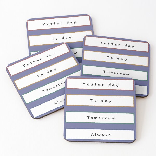 Item preview, Minimalist Pastels: Yesterday Today Tomorrow Always Timeline designed and sold by ubborn.