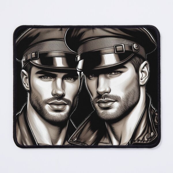 Item preview, Vintage Gay Leather Bar Daddy Cool Defiant Currency Gay Pride Graphic Design designed and sold by ItsAKinkThing.