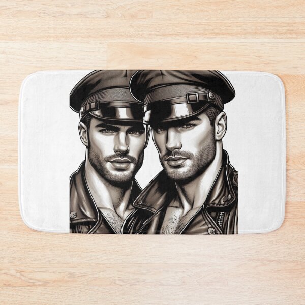 Item preview, Vintage Gay Leather Bar Daddy Cool Defiant Currency Gay Pride Graphic Design designed and sold by ItsAKinkThing.