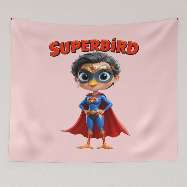 Item preview, Superbird - The Superheroine designed and sold by Hot4Shirt.