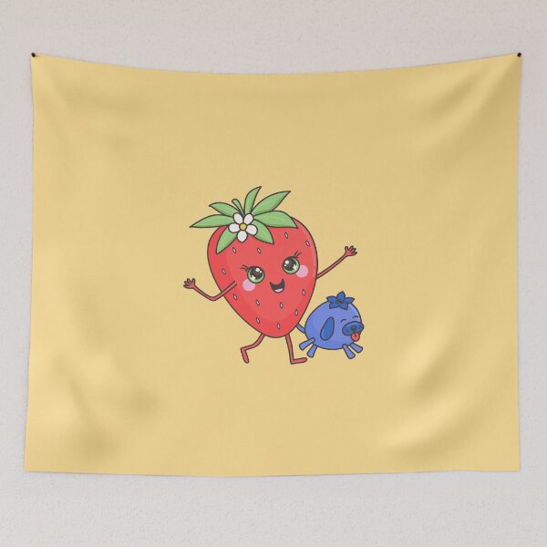 Item preview, Strawberry Girl and Blueberry Pup designed and sold by robyriker.