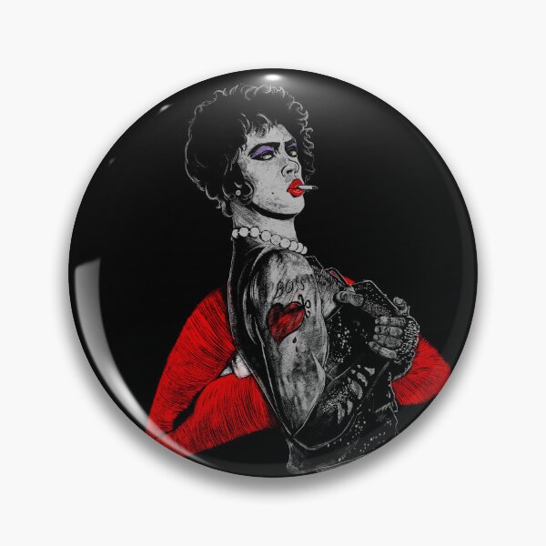 Item preview, Sweet Transvestite Glam – Frank-N-Furter Inspired Retro Horror Art designed and sold by trentnin.