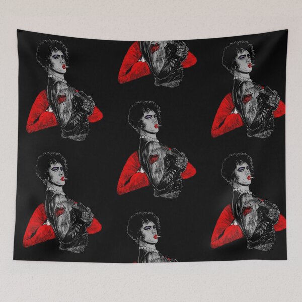 Item preview, Sweet Transvestite Glam – Frank-N-Furter Inspired Retro Horror Art designed and sold by trentnin.