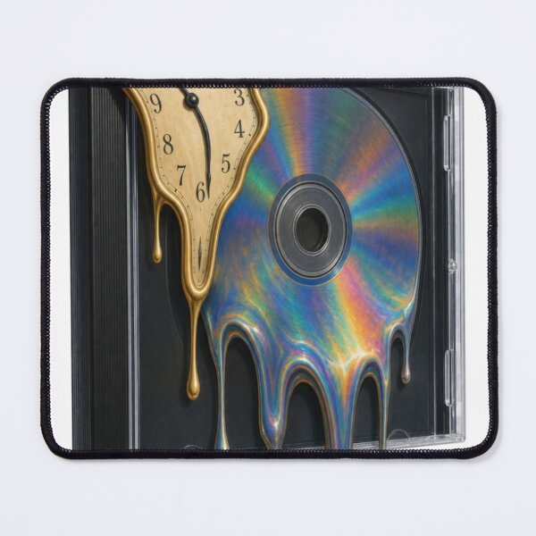 Item preview, Melting Clock & CD Surrealism Music Lovers Design designed and sold by ActOnyx Designs.