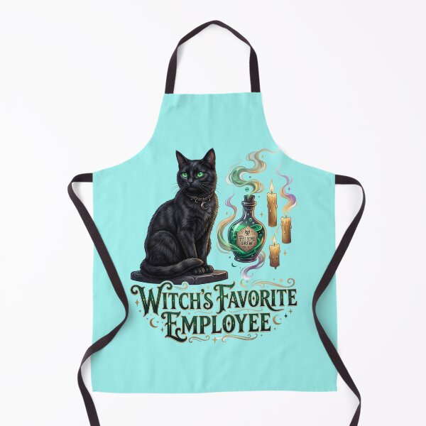 Item preview, Witch Cat Gothic Black Cat Design designed and sold by pradeepvisuals.
