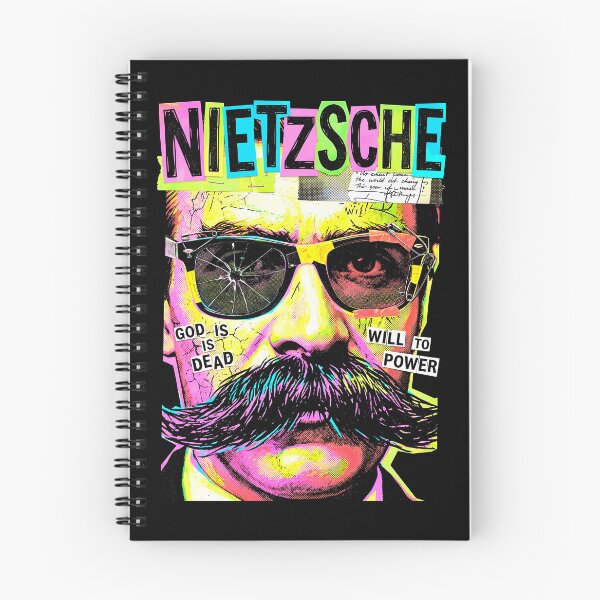 Item preview, Friedrich Nietzsche Nietzscheanism Funny Pop Art Philosophy designed and sold by GrandeDuc.